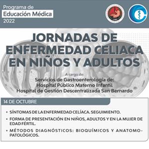 Read more about the article Jornada de Enfermedades Celíacas en niños y adultos.